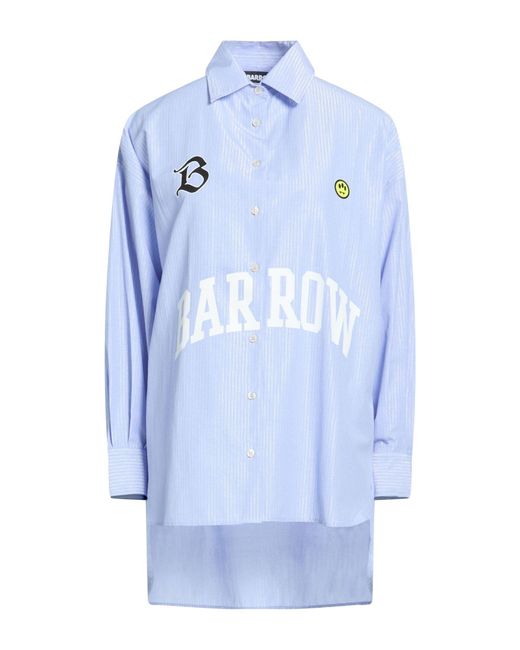 Barrow Blue Sky Shirt Cotton, Polyester, Polyamide