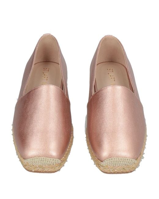 Stuart Weitzman Pink Espadrilles