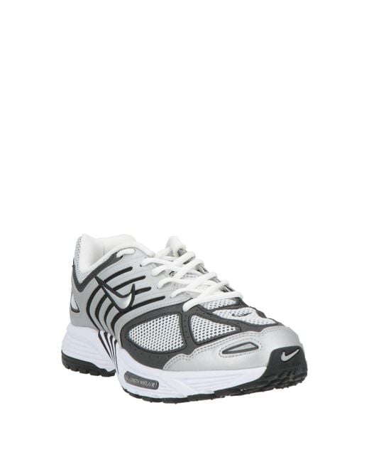 Nike White Sneakers Textile Fibers, Synthetic Material for men