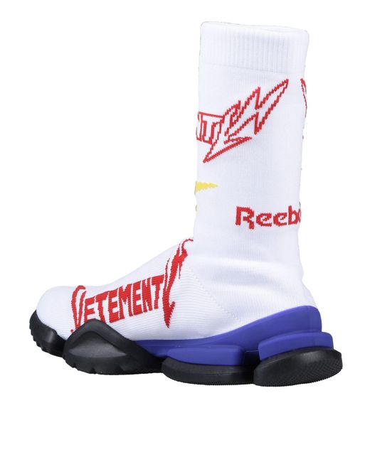 vetements white boots