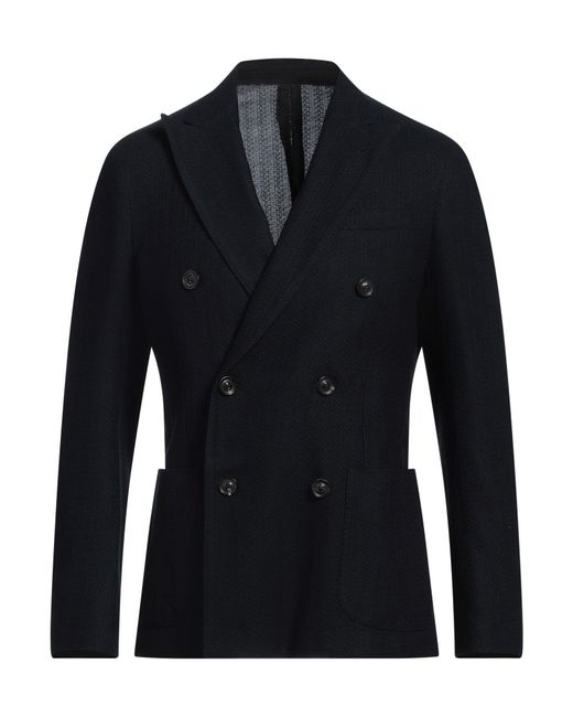 Lardini Blue Blazer Cotton for men