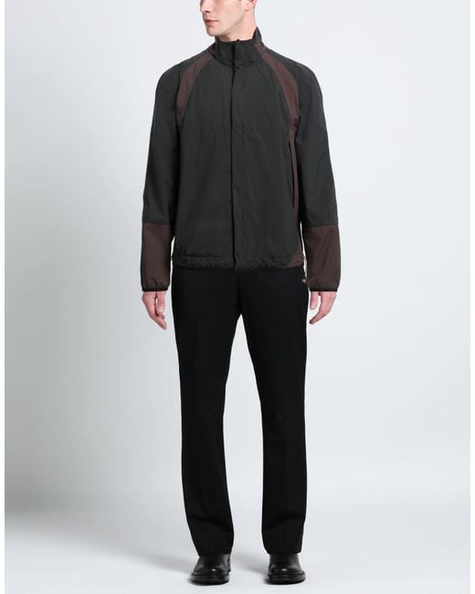 RANRA Black Jacket Recycled Polyester, Polyester, Elastane for men