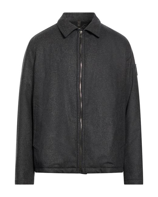 Belstaff Black Jacket Wool, Polyester for men