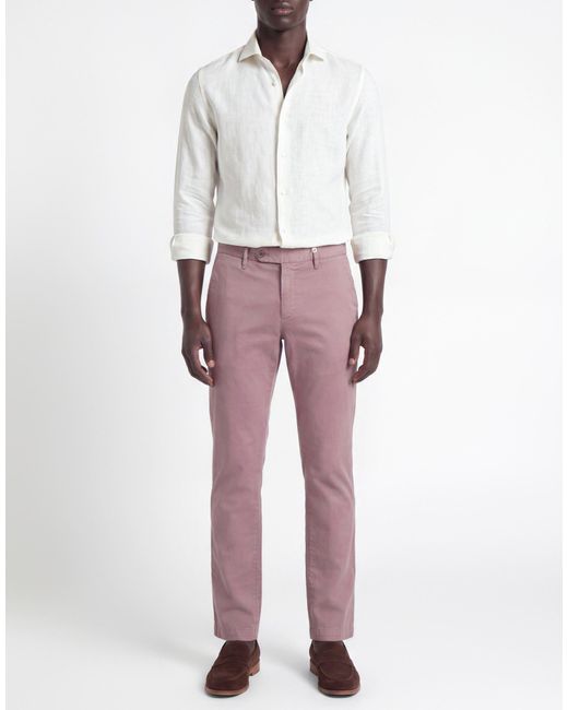 Myths Purple Pants Cotton, Elastane for men