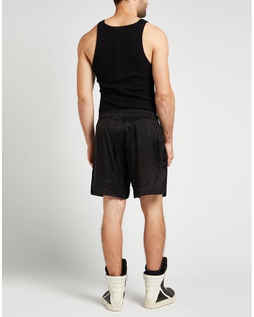 Rick Owens Black Shorts & Bermuda Shorts for men