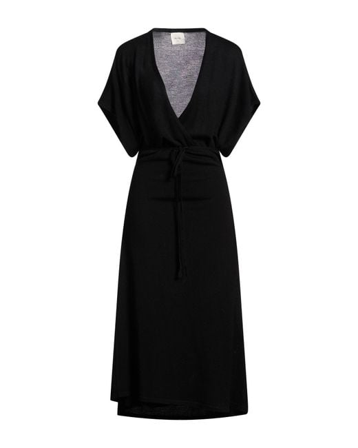 Alysi Black Midi Dresses