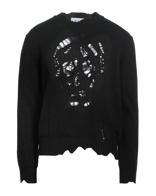 McQueen Black Sweater for men