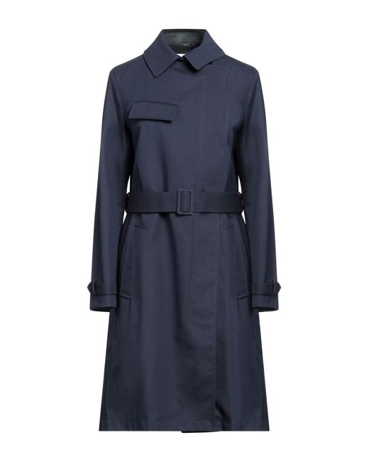 Lacoste Blue Overcoat & Trench Coat