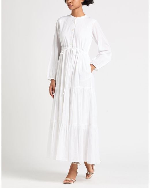 LADNERI White Midi Dress