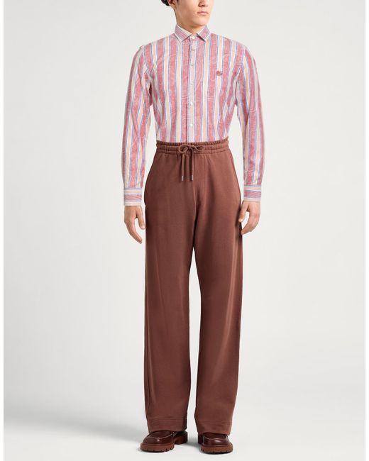 Etro Pink Shirt Cotton for men