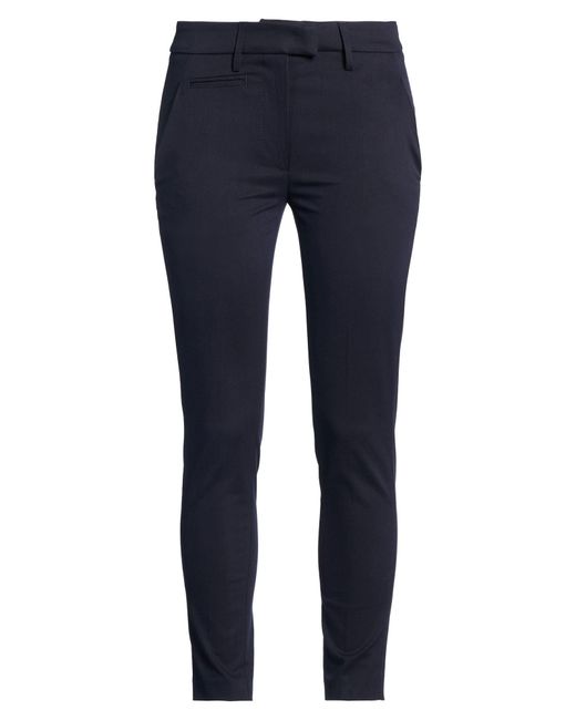 Dondup Blue Pants Modal, Cotton, Elastane
