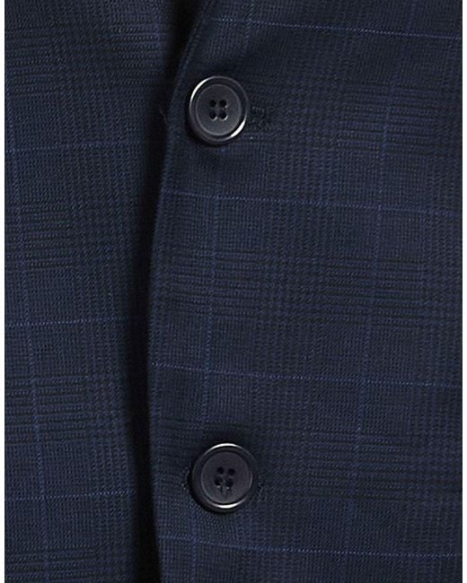 Exte Blue Blazer Wool for men