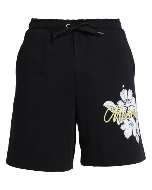 Moschino Black Beach Shorts And Trousers for men