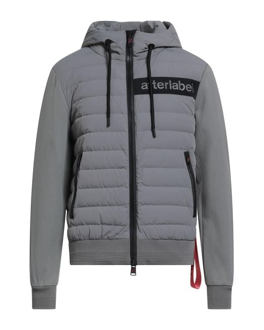 AFTER LABEL Gray Puffers for men