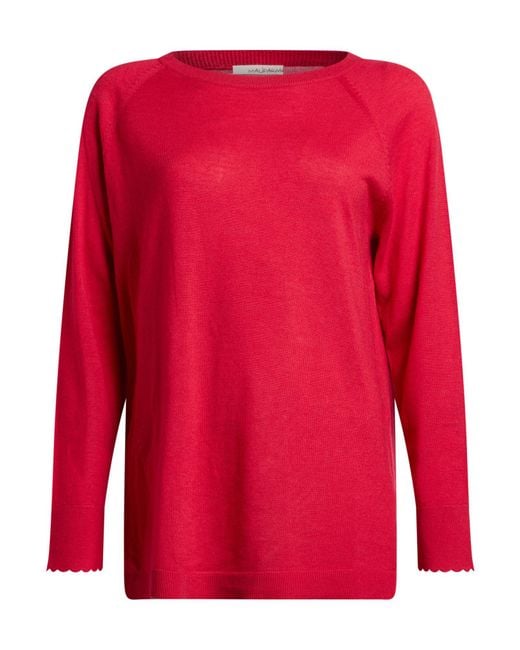 Pullover Maliparmi de color Red