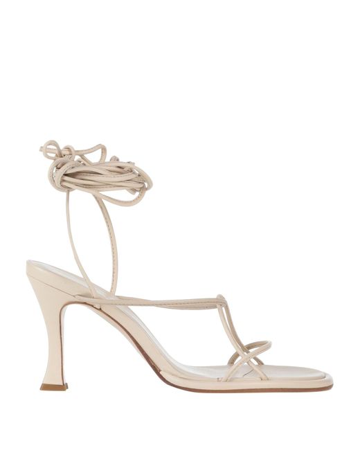 Ilio Smeraldo Natural Sandals