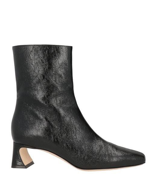 Alberta Ferretti Black Ankle Boots
