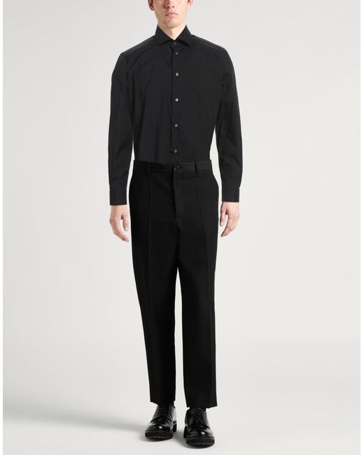 Camisa Brian Dales de hombre de color Black