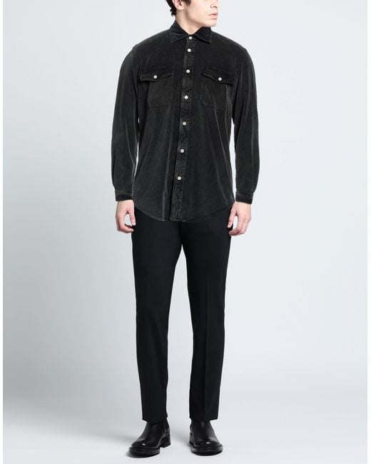 Boglioli Black Shirt for men