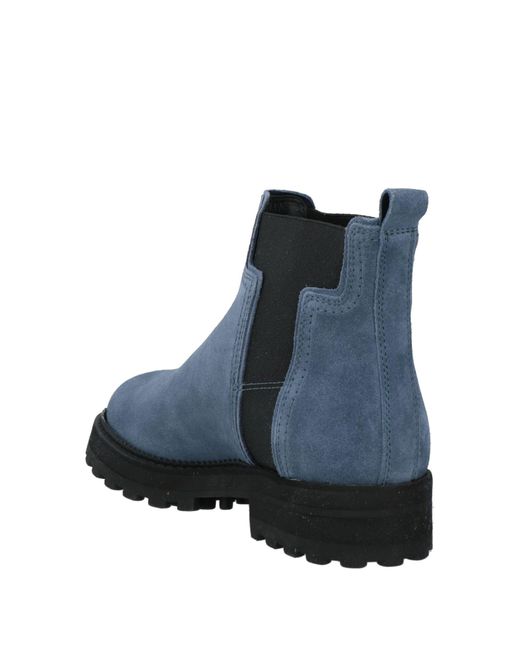 Tod's Blue Ankle Boots