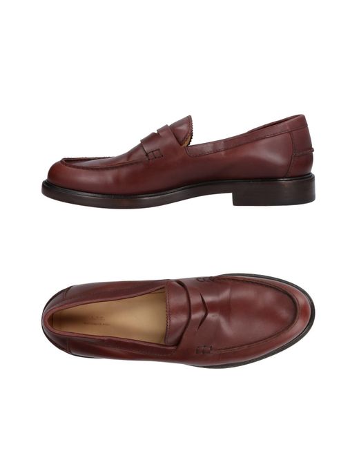 A.P.C. Purple Loafers Soft Leather for men