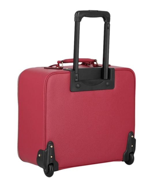 Valise à roulettes Dolce & Gabbana en coloris Rouge | Lyst