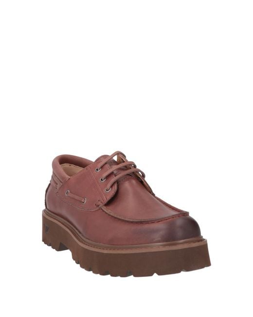 Docksteps Brown Lace-Up Shoes for men