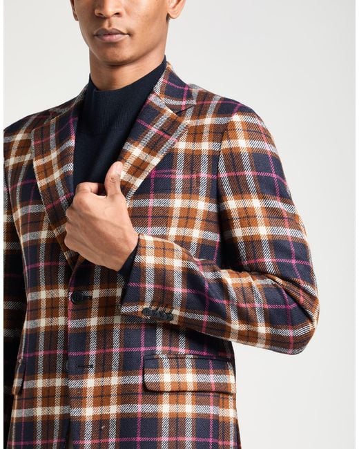 Brian Dales Natural Camel Blazer Wool for men
