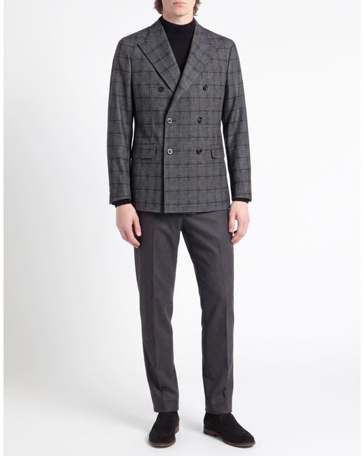 Boglioli Gray Blazer for men