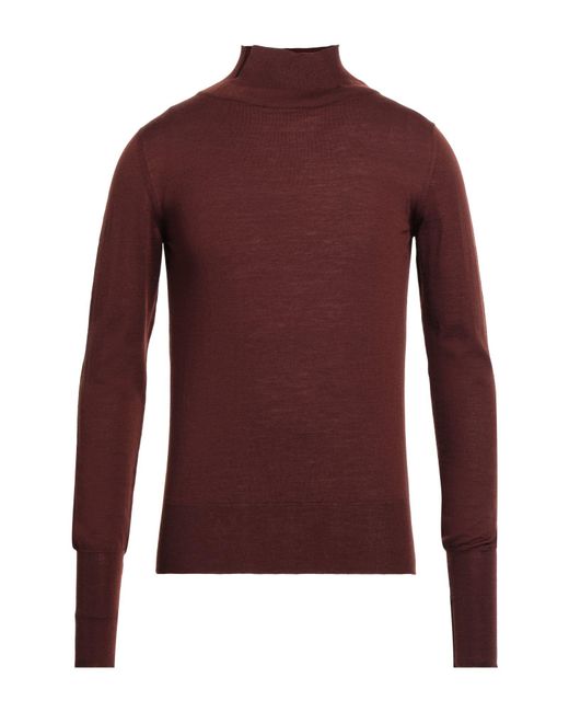 Svevo Brown Turtleneck for men