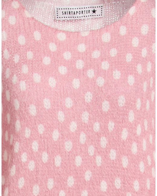 Shirtaporter Pink Sweaters