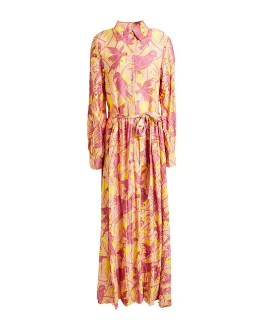 CONNOR & BLAKE Orange Maxi Dress Viscose