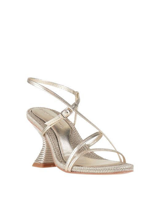 Paloma Barceló Natural Sandals