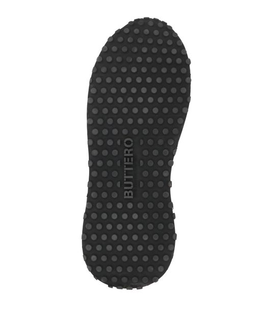Buttero Black Trainers for men
