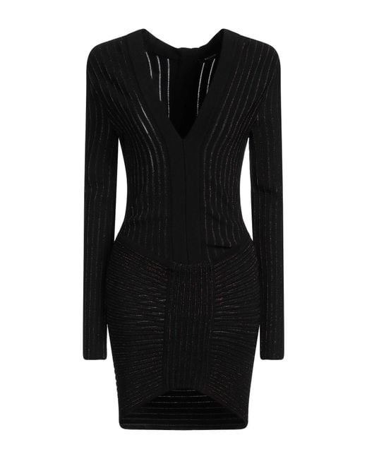 Balmain Black Mini Dress