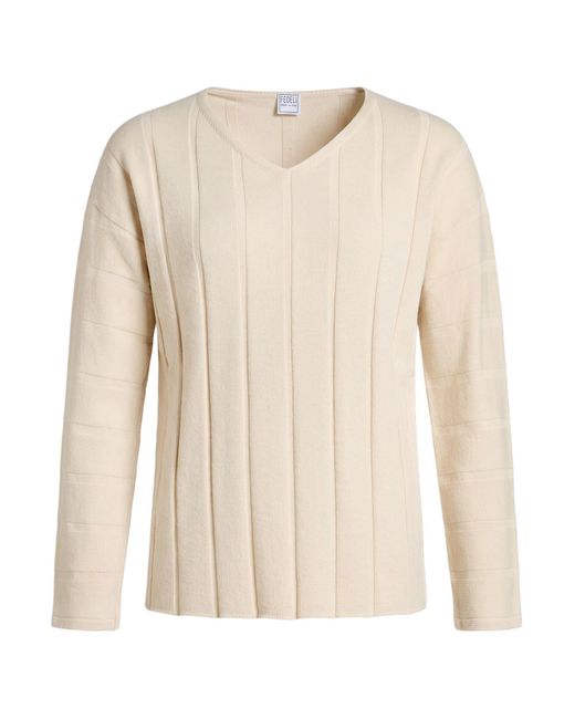 Fedeli Natural Sweater Silk, Polyester