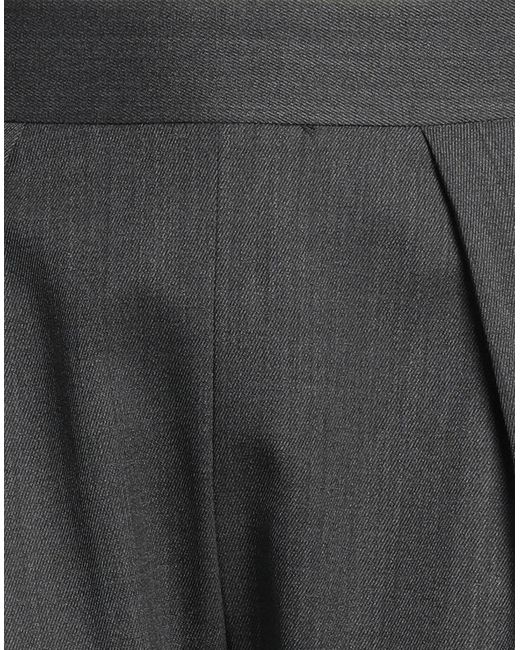 Antonelli Gray Charcoal Pants Virgin Wool, Elastane