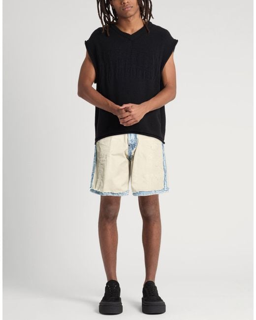 DSquared² Blue Denim Shorts Cotton for men