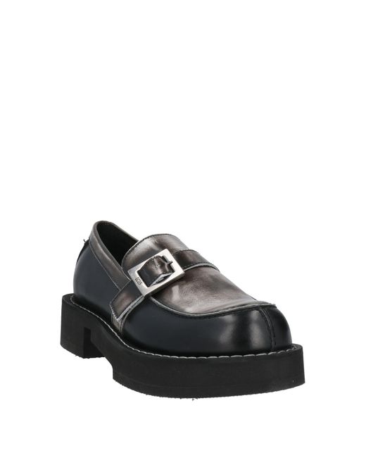 GCDS x CLARKS Black Loafers Leather for men