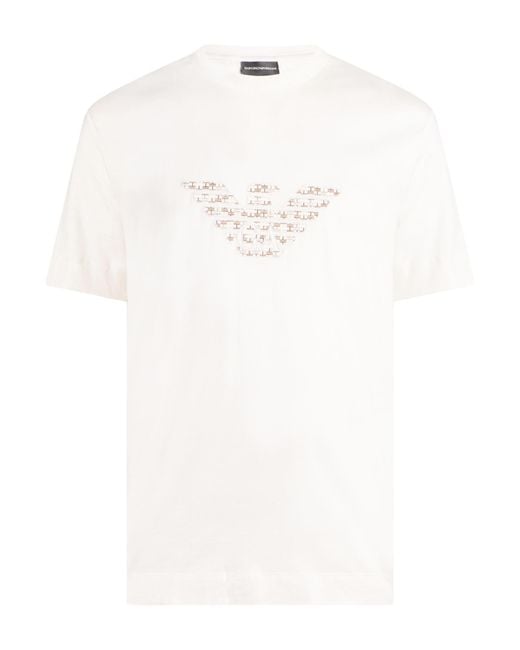Emporio Armani White T-Shirts for men