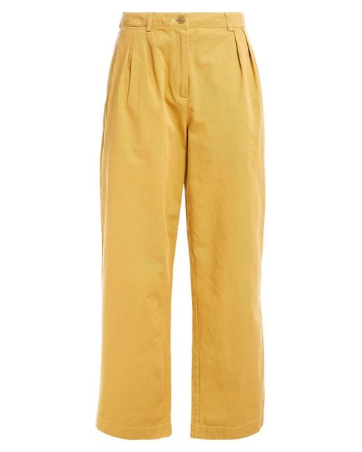 Acne Yellow Trouser