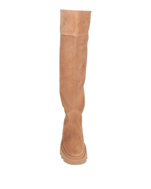 Paloma Barceló White Boot Leather
