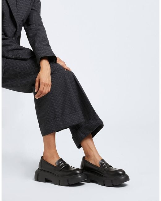 8 by YOOX Blue Loafers