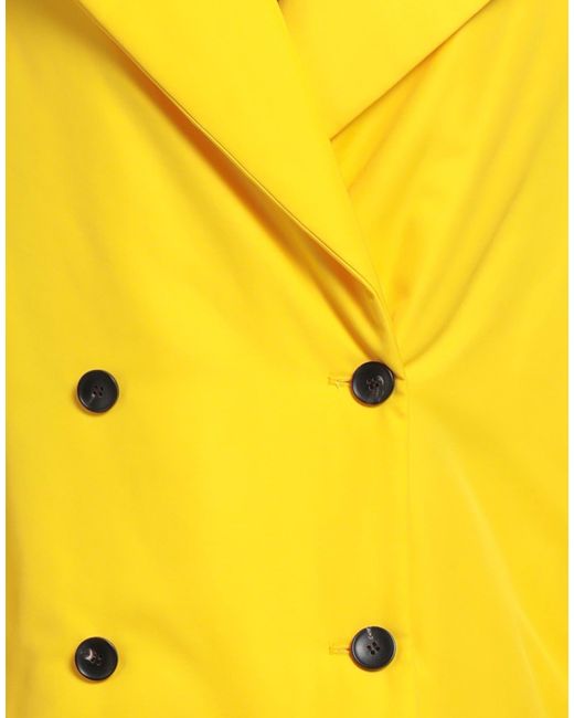 ANNIE PARIS Yellow Coat Polyester