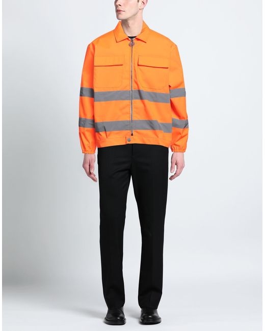 Gcds Orange Jacket for men