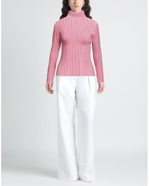 DES_PHEMMES Pink Turtleneck