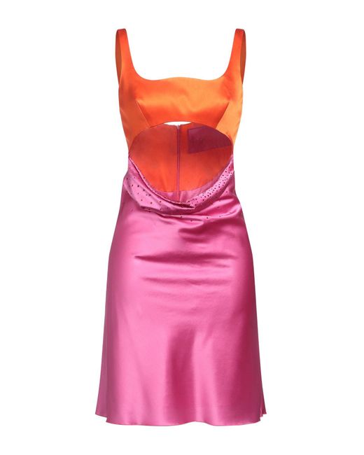 VERGUENZA Pink Mini Dress