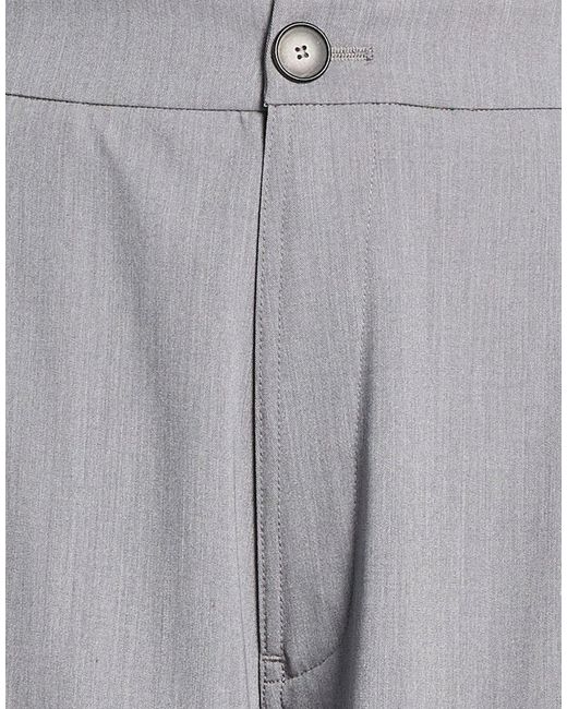 DARKPARK Gray Pants Polyester, Viscose, Wool, Elastane