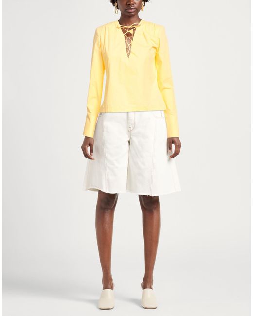 Patrizia Pepe Yellow Tops