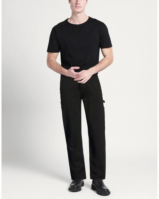 Daniele Alessandrini Black Pants for men
